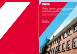 Effective classroom management strategies and classroom management programs for educational practice