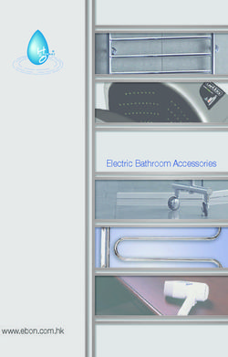Electric Bathroom Accessories - www.ebon.com.hk