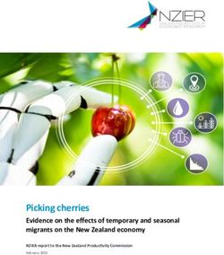 Picking cherries Evidence on the effects of temporary and seasonal migrants on the New Zealand economy - NZIER