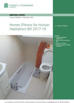 Homes (Fitness for Human Habitation) Bill 2017-19 - Parliament UK