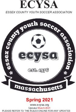 ECYSA - Spring 2021 - Essex ...