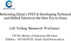 Reforming China's TVET & Developing Technical and Skilled Talents in the New Era in China - LIU Yufeng Research Professor