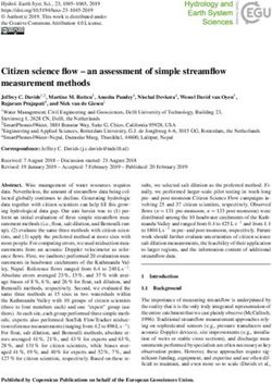 Citizen science flow - an assessment of simple streamflow measurement methods - HESS