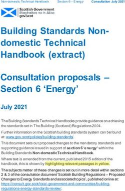 Building Standards Non-domestic Technical Handbook (extract)