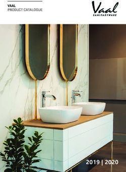 2020 VAAL PRODUCT CATALOGUE - Lixil Africa