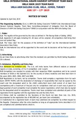 URLA INTERNATIONAL GRAPE HARVEST OPTIMIST TEAM RACE URLA IGOR 2019 TEAM RACE URLA ARM SAILING CLUB, URLA , IZMIR, TURKEY - Urla Yelken