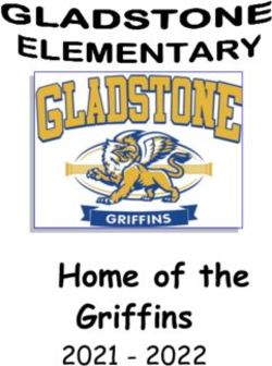 Home of the Griffins 2021 2022 - Gladstone Elementary School