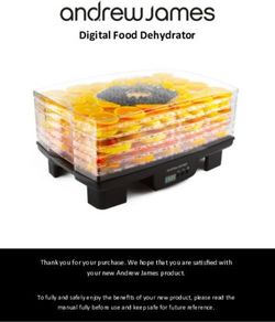 Digital Food Dehydrator - Andrew James