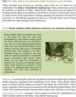 Te noho wātea o te kararehe orotā / Exclusion pest animals - Auckland Council