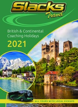 2021 British & Continental Coaching Holidays - ALL TOURS WITH LOCAL PICKUPS - Slacks Coaches