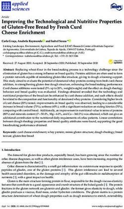 Improving the Technological and Nutritive Properties of Gluten-Free Bread by Fresh Curd Cheese Enrichment - MDPI
