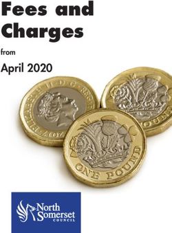 Fees and Charges April 2020 - from - North Somerset Council