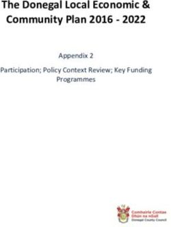 The Donegal Local Economic & Community Plan 2016 2022 - Appendix 2 Participation; Policy Context Review; Key Funding Programmes - HSE