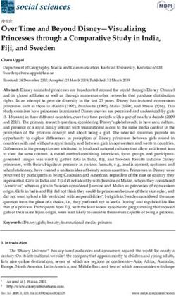 Over Time and Beyond Disney-Visualizing Princesses through a Comparative Study in India, Fiji, and Sweden - MDPI