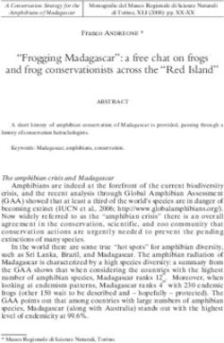"Frogging Madagascar": a free chat on frogs and frog conservationists across the "Red Island"