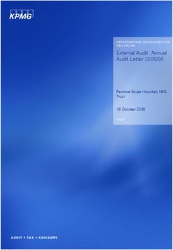 External Audit: Annual Audit Letter 2005/06 - Pennine Acute Hospitals NHS Trust 19 October 2006