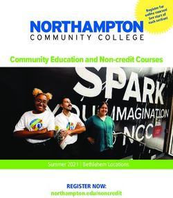 Community Education and Non-credit Courses - REGISTER NOW: Summer 2021 | Bethlehem Locations