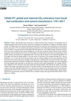 Fuel combustion and cement manufacture: 1751-2017 - ESSD