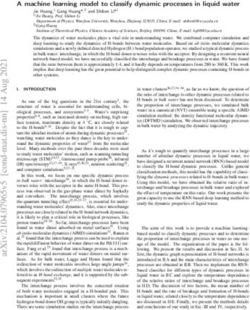 A machine learning model to classify dynamic processes in liquid water