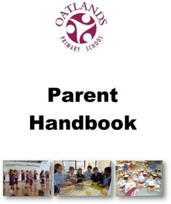 Parent Handbook - Oatlands Primary School