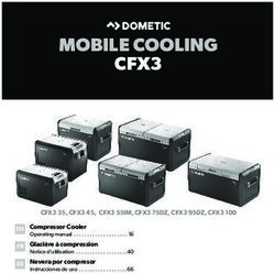 MOBILE COOLING CFX3 - Dometic