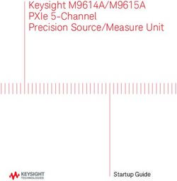 Keysight M9614A/M9615A PXIe 5-Channel Precision Source/Measure Unit - Startup Guide