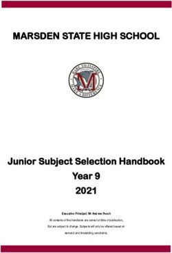 MARSDEN STATE HIGH SCHOOL - Junior Subject Selection Handbook Year 9 2021 - Marsden State ...