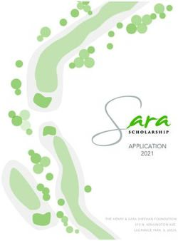 APPLICATION 2015 - Sara Scholarship
