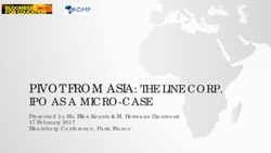 PIVOT FROM ASIA: THE LINE CORP - IPO AS A MICRO-CASE Presented by Ms. Ellen Kountz & M. Hermann Djoumessi 17 February 2017 Bloomberg Conference ...