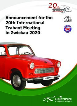 Announcement for the 20th International Trabant Meeting in Zwickau 2020