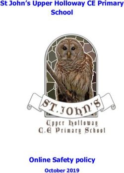 St John's Upper Holloway CE Primary School - Online Safety policy October 2019 - St John's Upper ...