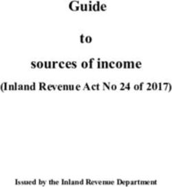 Guide to sources of income - (Inland Revenue Act No 24 of 2017) Issued by the Inland Revenue Department