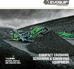 COMPACT CRUSHING, SCREENING & CONVEYING - RECORD, DISPLAY AND ANALYSE DATA