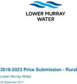 2018-2023 Price Submission - Rural - Lower Murray Water 28 September 2017