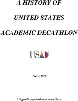 A HISTORY OF UNITED STATES ACADEMIC DECATHLON - June 1, 2021 **Appendices updated on an annual basis - United States Academic ...