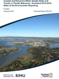 Coastal and Estuarine Water Quality State and Trends in Tāmaki Makaurau / Auckland 2010-2019. State of the Environment Reporting - R Ingley ...