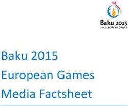 Baku 2015 European Games Media Factsheet