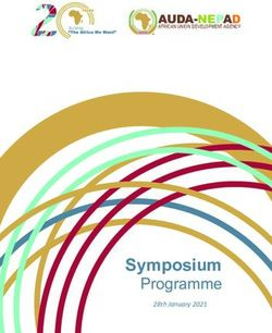 Symposium Programme - AUDA-NEPAD