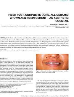 FIBER POST, COMPOSITE CORE, ALL-CERAMIC CROWN AND RESIN CEMENT - AN AESTHETIC COCKTAIL