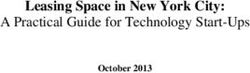 Leasing Space in New York City: A Practical Guide for Technology Start-Ups October 2013