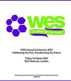 WES Annual Conference 2019 Celebrating the Past, Transforming the Future Friday 15 March 2019 RAF Museum, London - #WES100 Celebrating one hundred ...