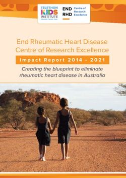 End Rheumatic Heart Disease Centre of Research Excellence - Impact Report 2014 - 2021 Creating the blueprint to eliminate rheumatic heart disease ...