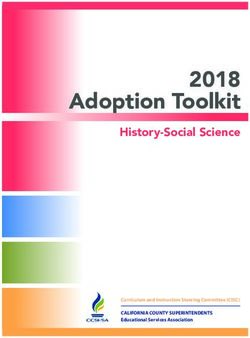 2018 Adoption Toolkit - History-Social Science - CALIFORNIA COUNTY SUPERINTENDENTS - Ccsesa