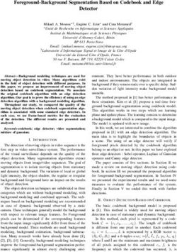 Foreground-Background Segmentation Based on Codebook and Edge Detector