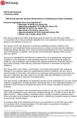 ASX Announcement 7 February 2020