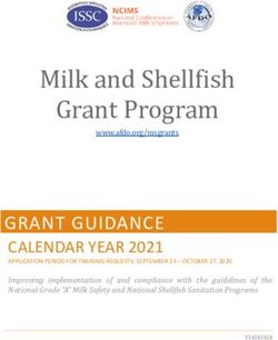 Milk and Shellfish Grant Program - Association of Food and Drug Officials