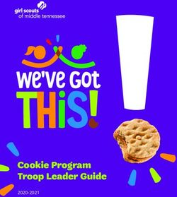 Cookie Program Troop Leader Guide 2020-2021 - Girl Scouts of Middle ...