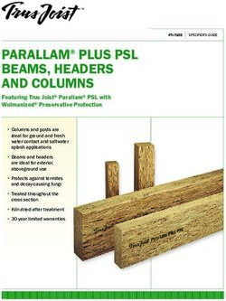 PARALLAM PLUS PSL BEAMS, HEADERS - AND COLUMNS - WEEKES ...