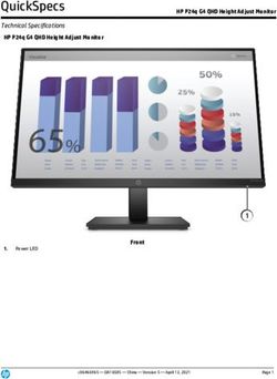 QuickSpecs HP P24q G4 QHD Height Adjust Monitor