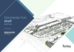 Manchester Fort Draft - 2020s Vision - Manchester City Council